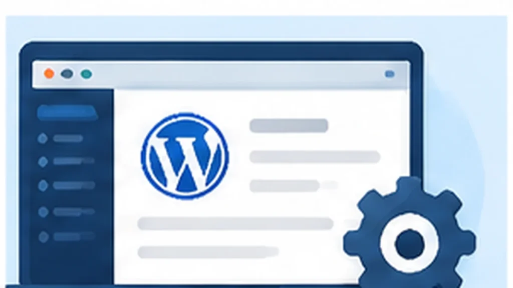 Conceptual illustration for How to Install WordPress on Your Hosting Account