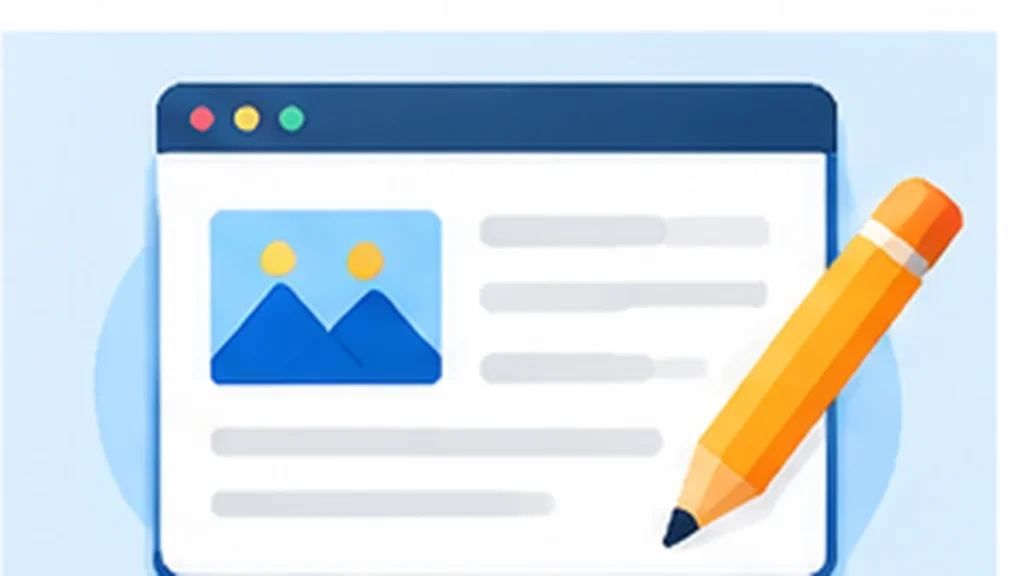 Conceptual illustration for WordPress Pages vs Posts: When Should You Use Each?